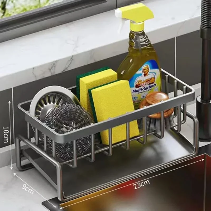 CADDYLUXE – Durable Metal Organizer for Kitchen Sink Storage - Imagen 7