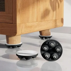 WHEELFLOW – Furniture Leg Supports with Easy Glide Rollers