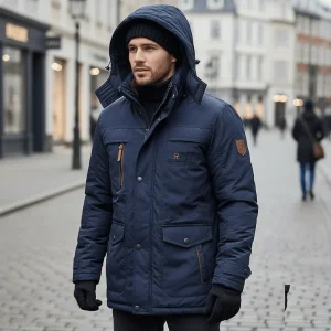GLACIERFIT – Insulated Padded Parka for Cold Conditions