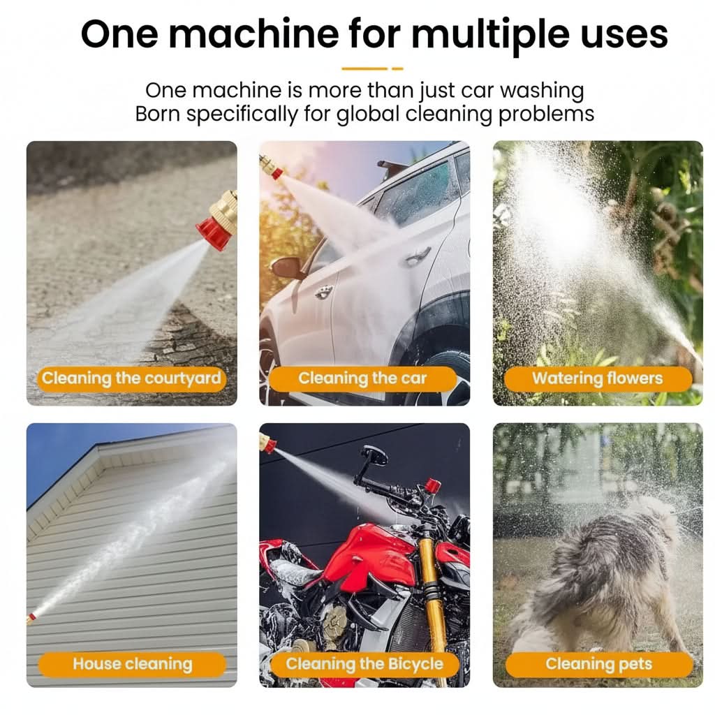 FORCEFLOW – Wireless Pressure Cleaner Powerful Outdoor Use - Imagen 5