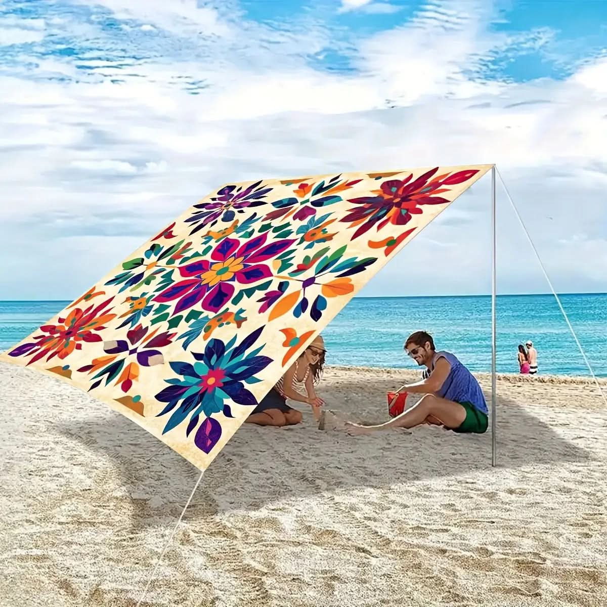 SOLARA - Stylish outdoor canopy designed for comfortable shaded relaxation anywhere. - Imagen 6