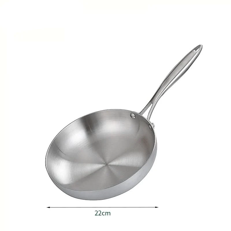 CULINEXA – 304 Stainless Steel Frying Pan - Imagen 8