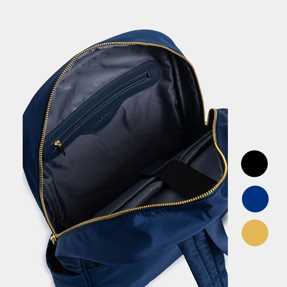 Morral grande funcional 2 en 1 Broni Nappa cierre dorado - Imagen 5