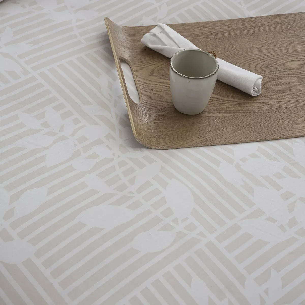 Funda Nórdica ASON - Algodón Poliéster Beige - Imagen 5