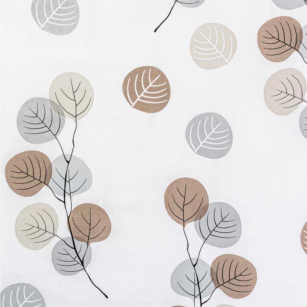Funda Nórdica HONDARRIBIA - Algodón Orgánico 144 Hilos Gris - Imagen 6