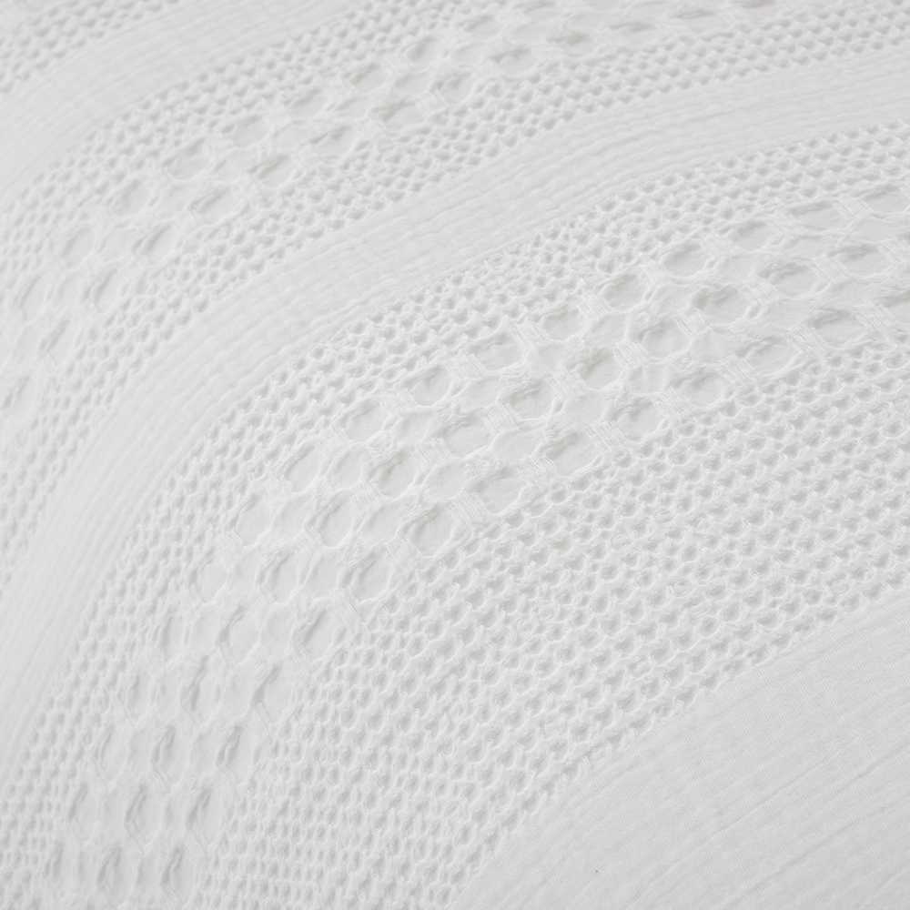 Funda Nórdica LARRUN - Algodón Nido de Abeja Waffle 200 Hilos Beige - Imagen 6