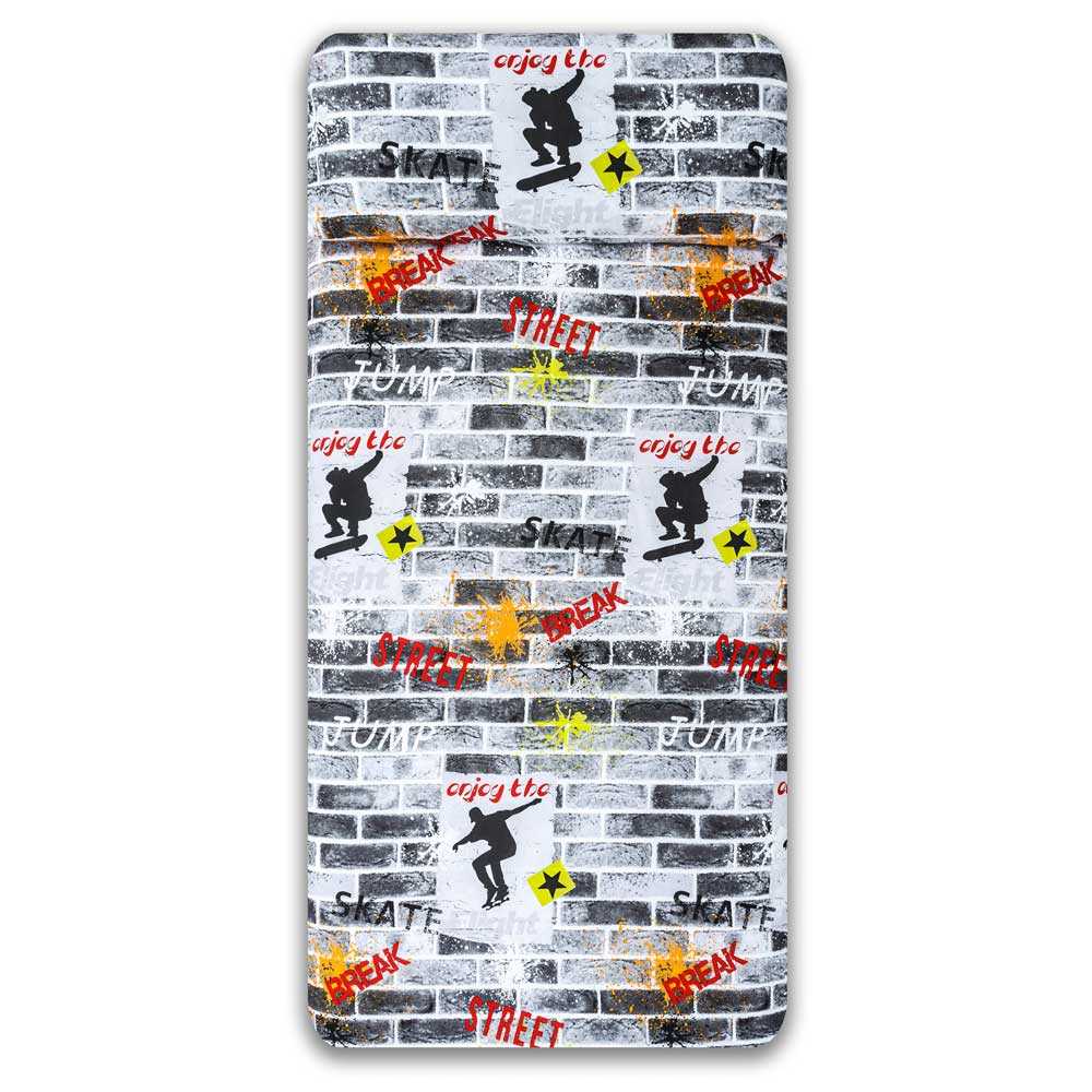 Funda Nórdica Infantil ROLL - Algodón Poliéster Gris - Imagen 3