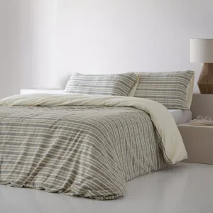 Funda Nórdica TIRON - Algodón Jacquard 200 Hilos Gris
