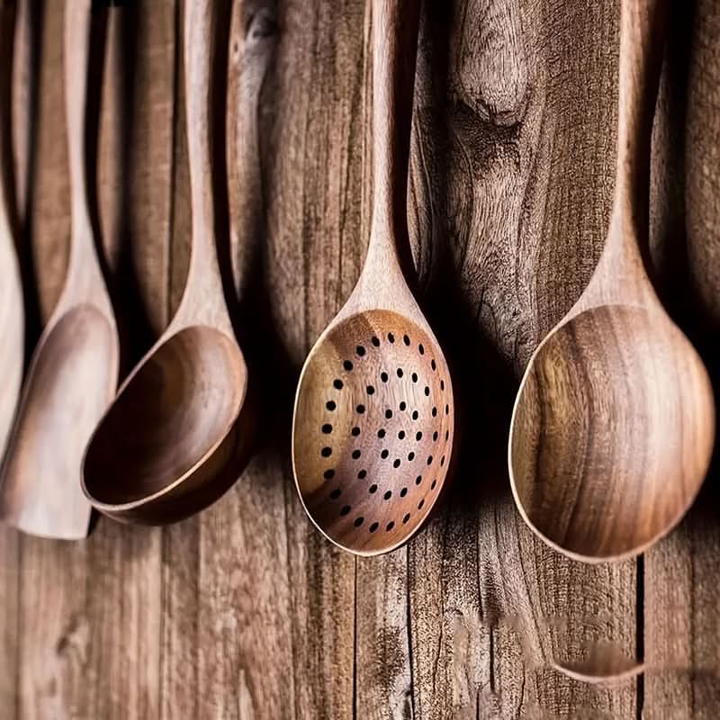 WOODLURE – Sustainable Kitchen Utensil Set for Cooking and Serving - Imagen 5