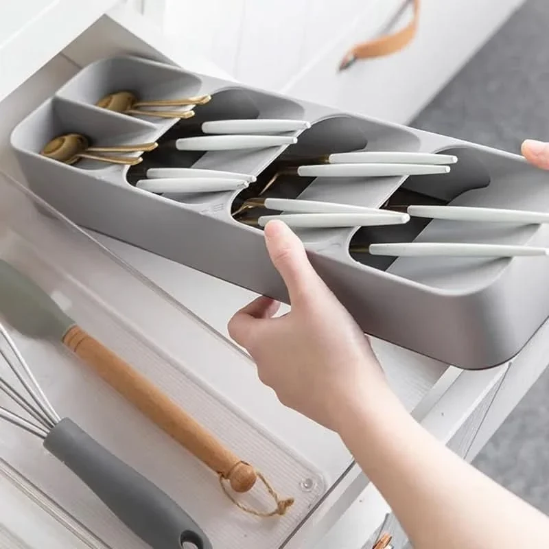 DRAWLIVA – Premium Kitchen Drawer Organizer with Multi Compartments - Imagen 3