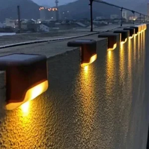 SOLARLIVA – Outdoor Solar LED Step Lights for Garden Decor