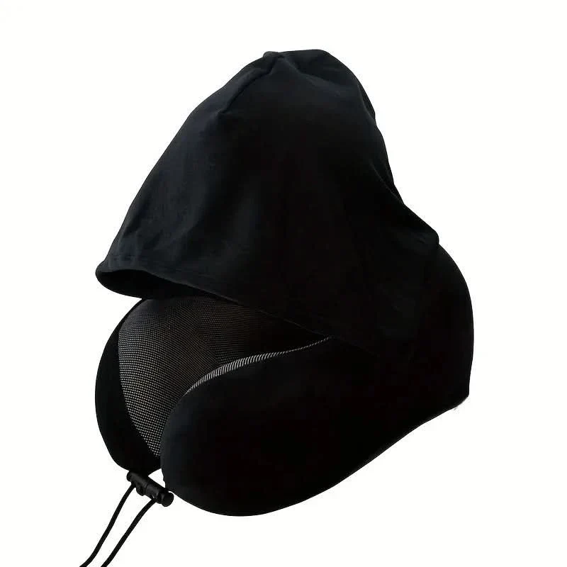COZYCURVE – U-Shaped Hooded Pillow for Relaxing Comfort - Imagen 6