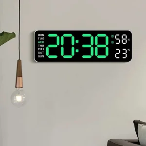 MINIMALUXE – USB LED Clock for Elegant Modern Interiors