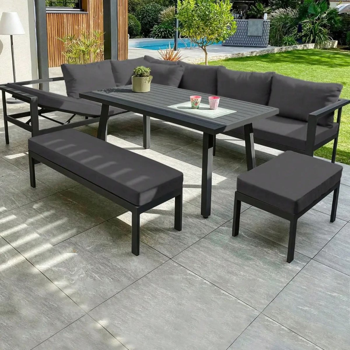 PALMFLOW – Non-Slip Cushion Covers for Patio Furniture Protection - Imagen 3