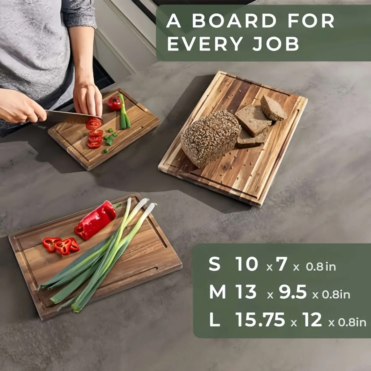 PREPSTACK – Rectangular Board Set for Neat Everyday Storage - Imagen 7