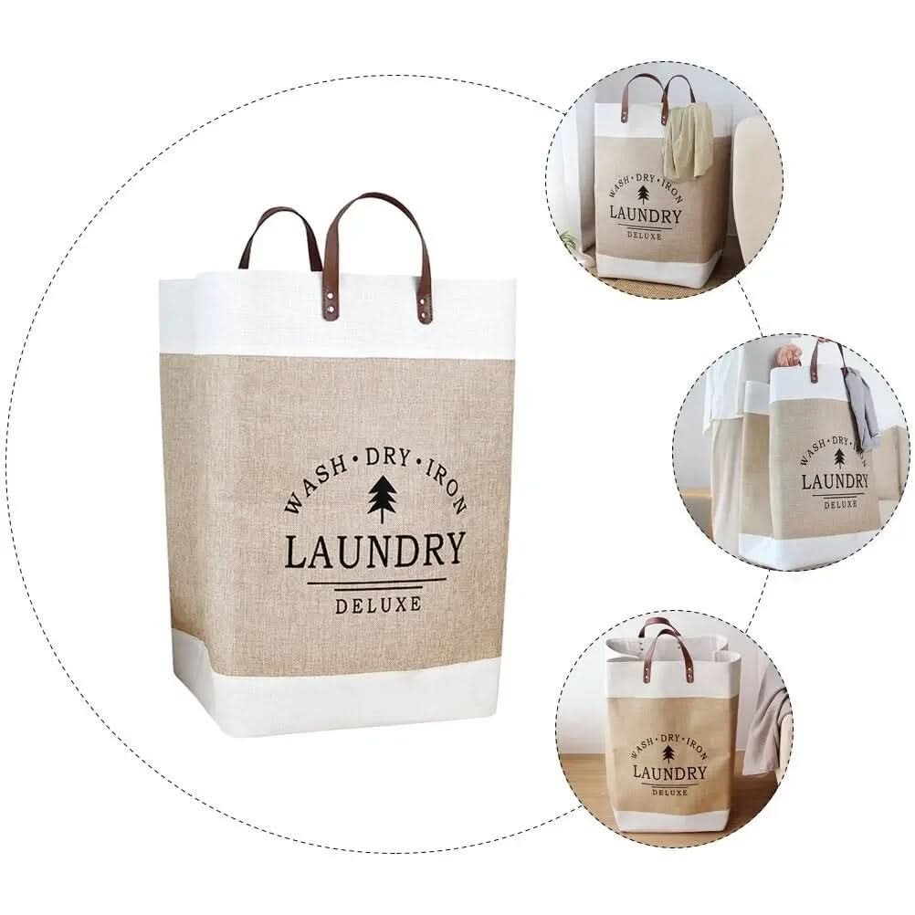 ORGANIBIN – Fabric Storage Basket for Clothes & Essentials - Imagen 6