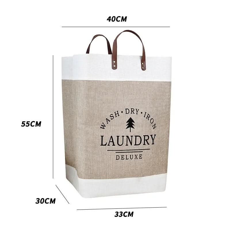 ORGANIBIN – Fabric Storage Basket for Clothes & Essentials - Imagen 7