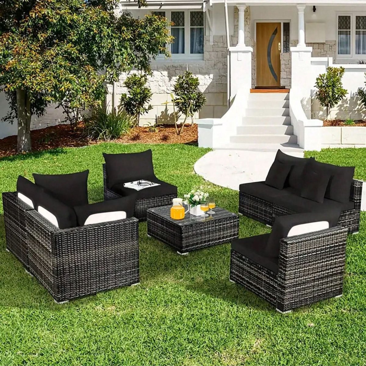 PALMFLOW – Non-Slip Cushion Covers for Patio Furniture Protection - Imagen 7