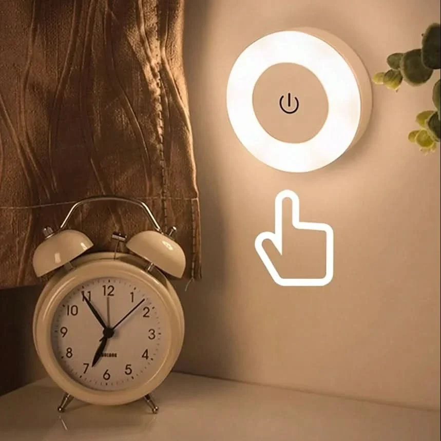 TOUCHVAULT – USB Rechargeable Lamp for Bedroom Comfort - Imagen 5