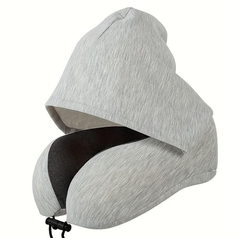 COZYCURVE – U-Shaped Hooded Pillow for Relaxing Comfort - Imagen 3