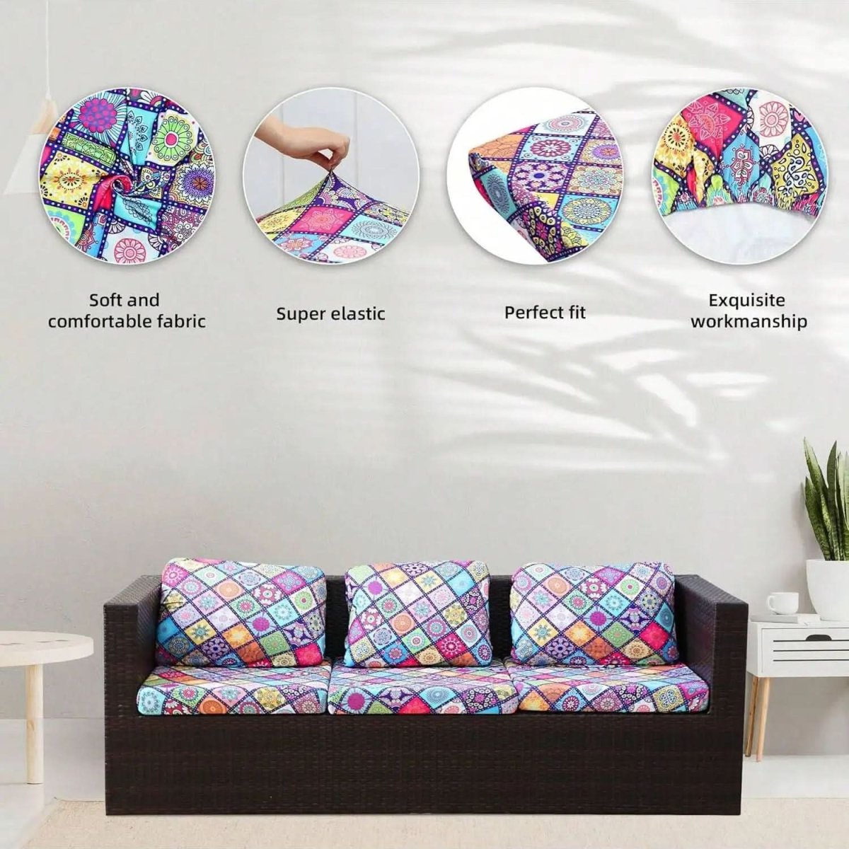 TROPICFLOW – Outdoor Tropical Cushion Covers for Patio Sofas - Imagen 4