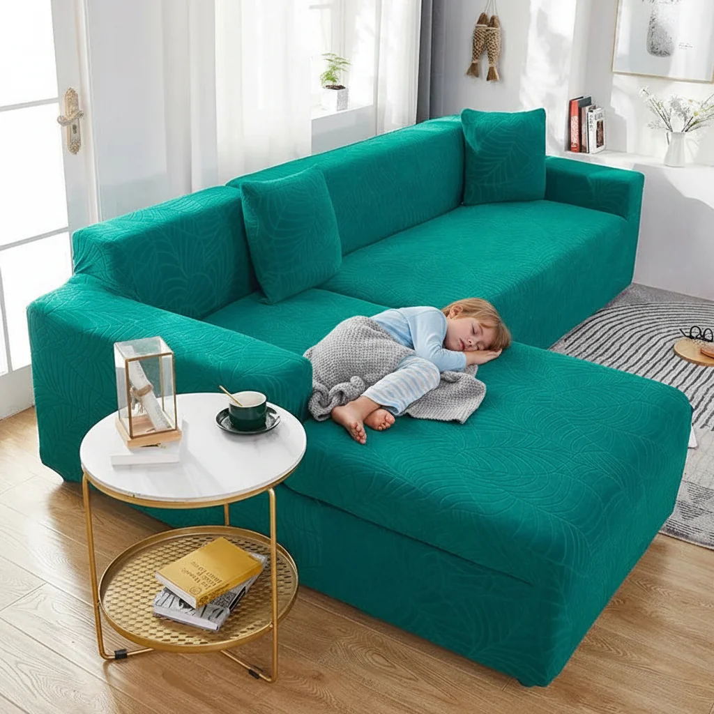 COZYFORM – Stretch Sofa Cover for Sectional Sofas - Imagen 3