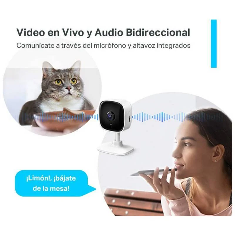 Cámara de seguridad Wifi, 2 megapixeles con audio - Imagen 5