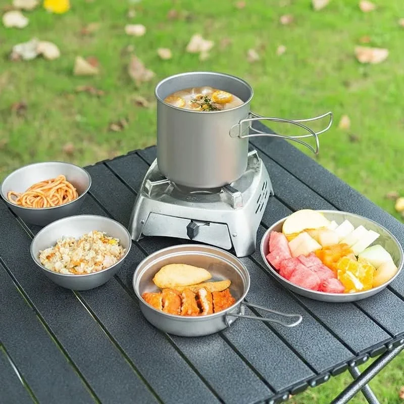TRAILBLAZE – Portable Outdoor Pot & Pan Set for Camp Use - Imagen 4