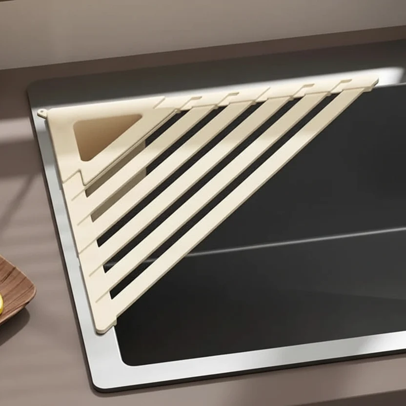 DRYFLOW – Foldable Over Sink Drain Rack - Imagen 8