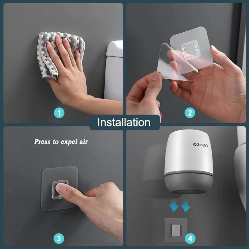 SILICLEAN – Silicone Toilet Brush Cleaner Set - Imagen 8