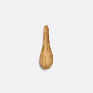 Cuchara TAPA de madera de teca reciclada 13 x 4 x 4 cm