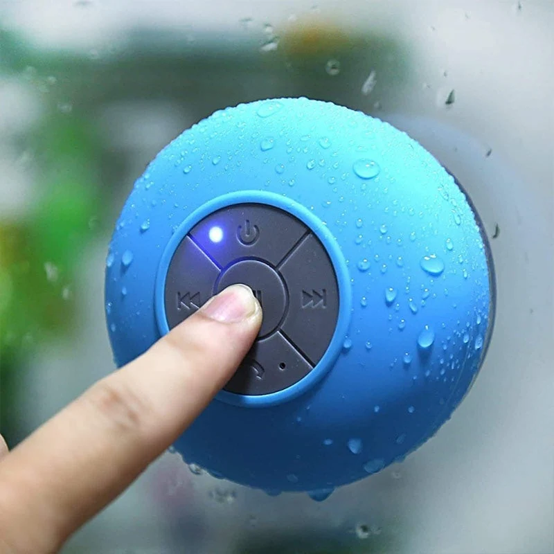 Parlante bafle bluetooth impermeable para música y llamadas ducha - Imagen 5