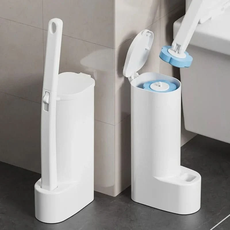 CLEANOVA – Disposable Toilet Brush Set with Replaceable Heads - Imagen 5