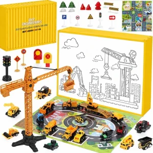 BUILDERCOUNT – Construction Vehicle Advent Calendar for Daily Discovery