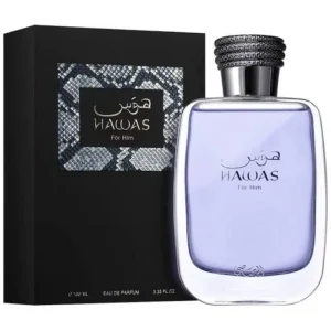 Rasasi Hawas Man 100ml dupe Paco Rabanne Invictus Aqua masculino