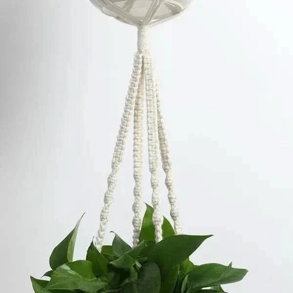 HANGBELLE – Hanging Basket Set of 4 for Charming Interior Decor - Imagen 8