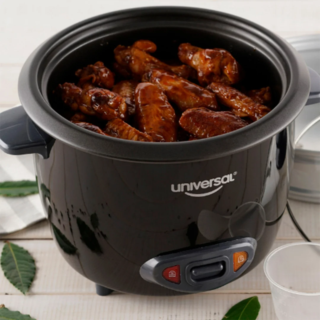 Olla Arrocera Negra 5 Tazas Universal - Imagen 3