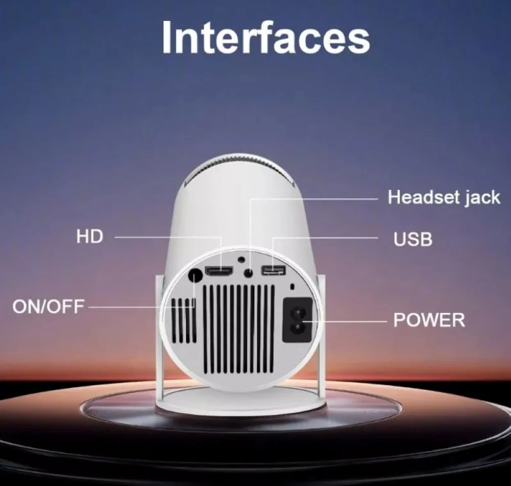 PROYECTOR LED 110V ULTRA HD FREE HIGH DYNAMIC RANGE HY300 PRO - Imagen 5