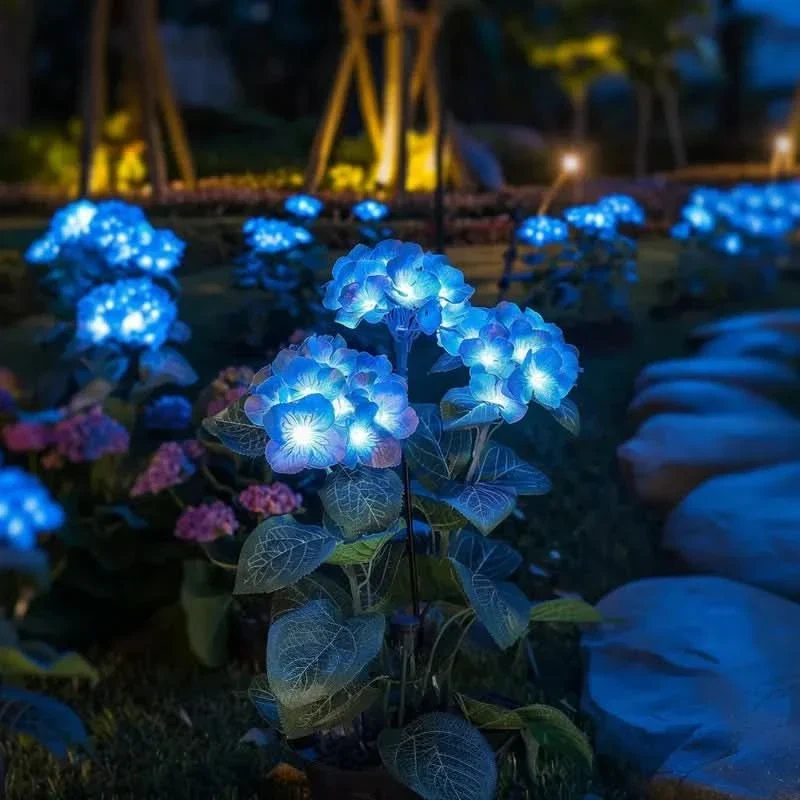 HYDRANGEALIVA – Glowing Hydrangea Decor for Elegant Outdoor Spaces - Imagen 5